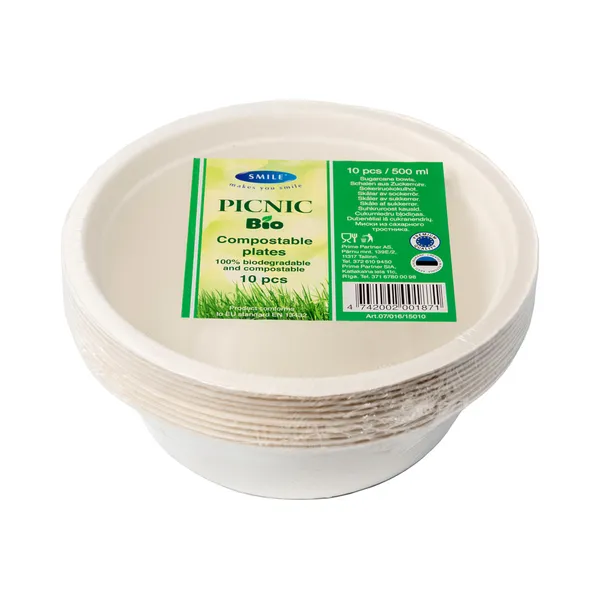 Kausid suhkruroost 500ml, SMILE, 10 tk