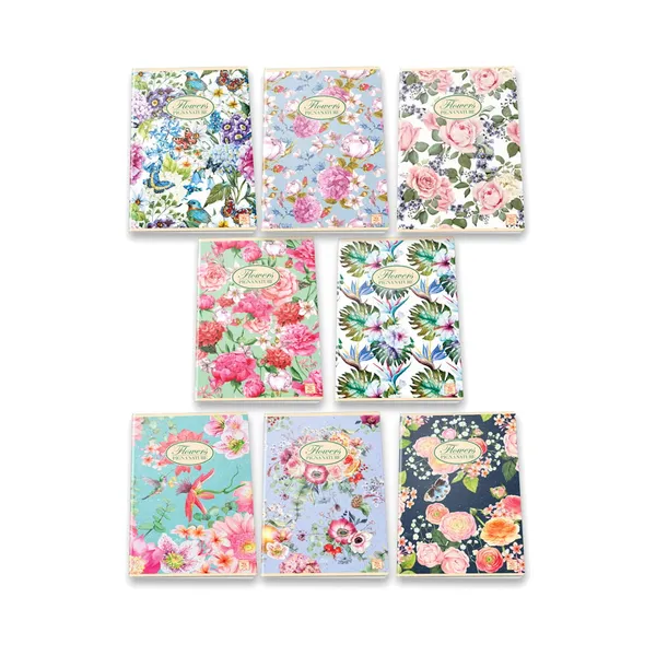 Kaustik Nature Flowers A5, PIGNA, 42 lehte