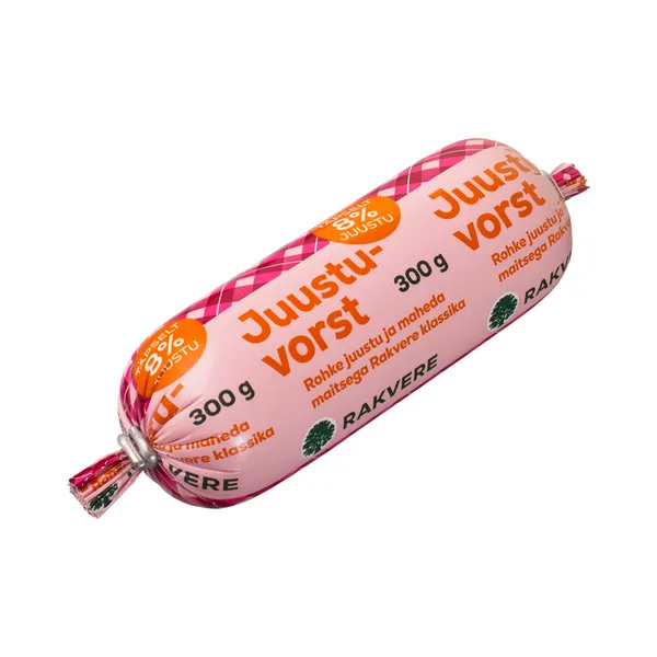 Keeduvorst Juustu, RAKVERE LK, 300 g