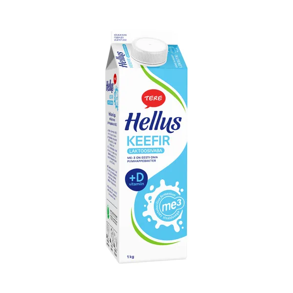 Keefir laktoosivaba, HELLUS, 1 kg
