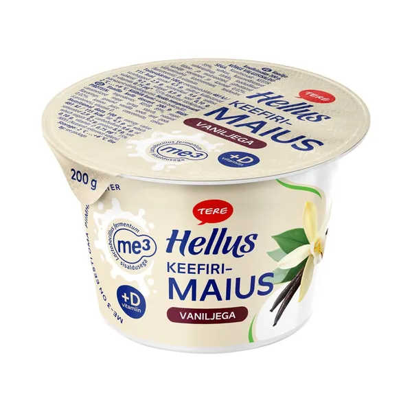 Keefirimaius vanilje, HELLUS, 200 g