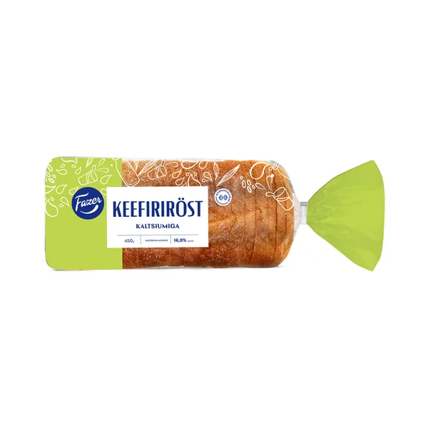 Keefiriröstsai kaltsiumiga, FAZER, 450 g