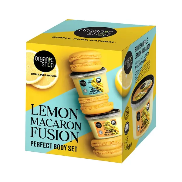 Kehahoolduskomplekt Lemon Macaron, ORGANIC SHOP, 1 kmpl