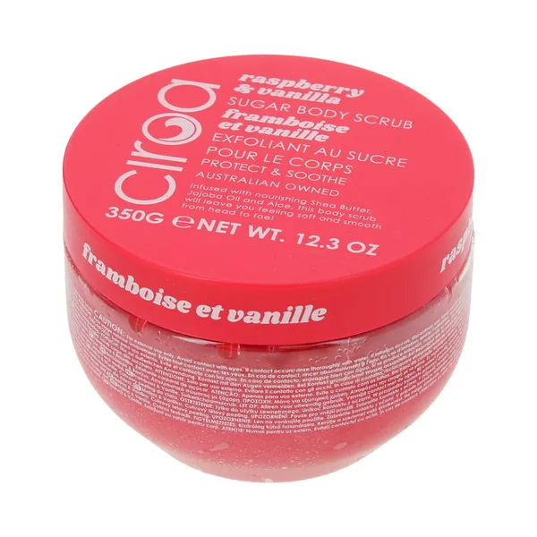 Kehakoorija Raspberry & Vanilla, CIROA, 350g