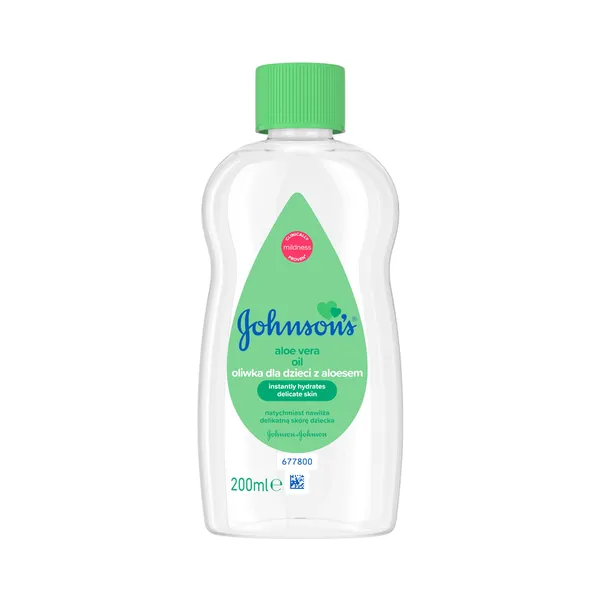 Kehaõli aaloega, JOHNSON'S BABY, 200 ml