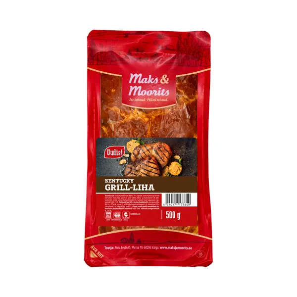 Kentucky grill-liha, MAKS&MOORITS, 500 g