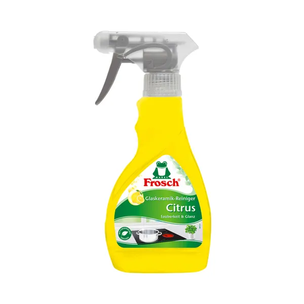 Keraamilise- ja induktsioonpliidi puhastusvahend Frosch sidrun 300 ml
