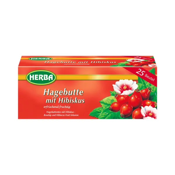 Kibuvitsa-hibiskitee HERBA, 50g, 25tk teekott