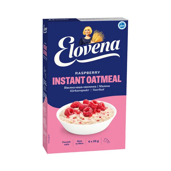 Kiirkaerapuder vaarikatega, ELOVENA, 6x35 g