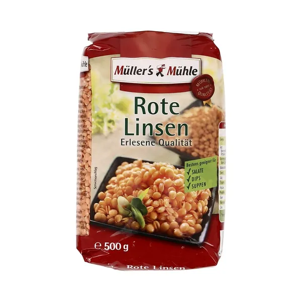 Kiirkeedu punane lääts, MÜLLERS MÜHLE, 500 g