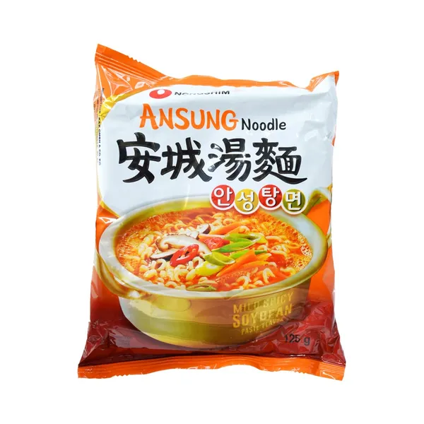 Kiirnuudlid Ansung ramen miso ja veis, NONGSHIM, 125 g