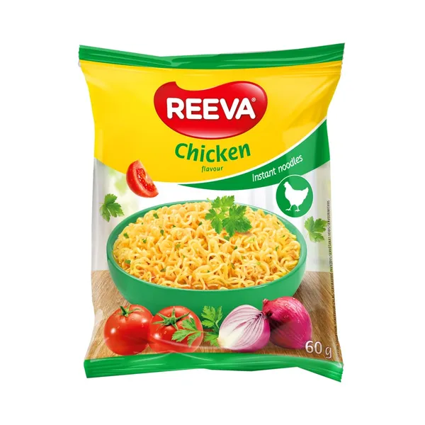 Kiirnuudlid kanalihamaitselised, REEVA, 60 g