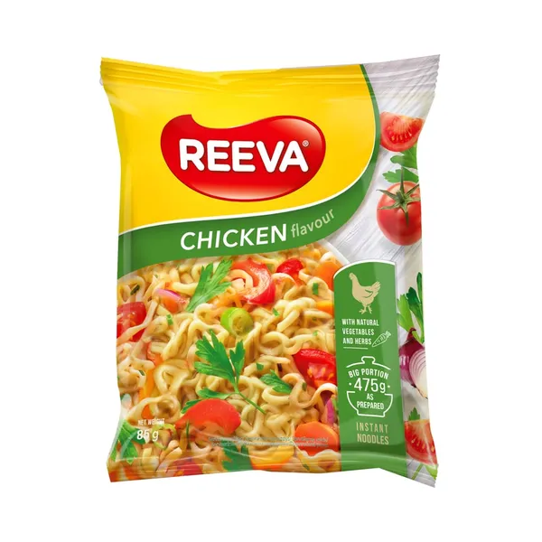 Kiirnuudlid kanamaitselised, REEVA, 85 g