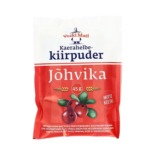 Kiirpuder Jõhvika, VESKI MATI, 45 g