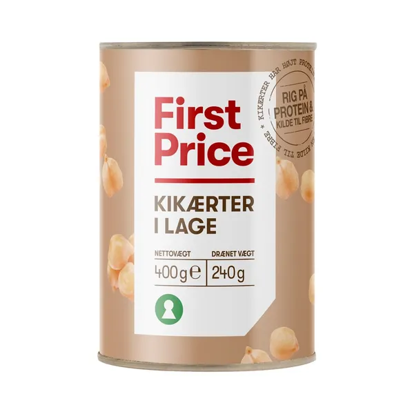Kikerherned, FIRST PRICE, 240 g