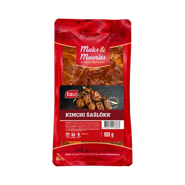 Kimchi šašlõkk, MAKS&MOORITS, 600 g