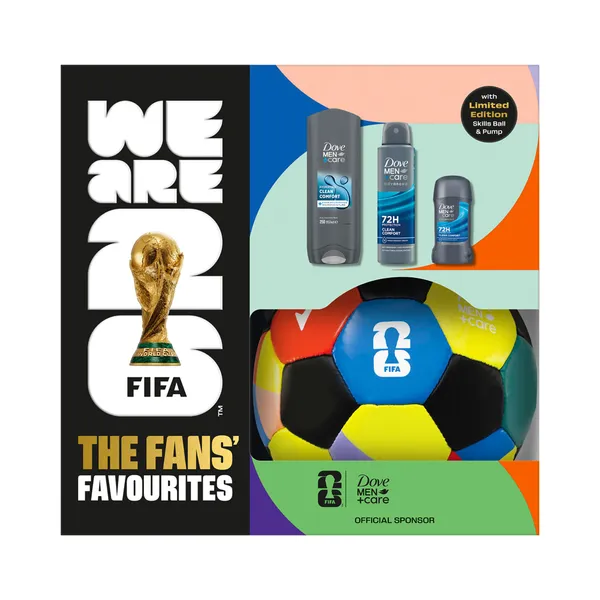 Kinkekomplekt FIFA pall+pump, DOVE MEN, 1 tk