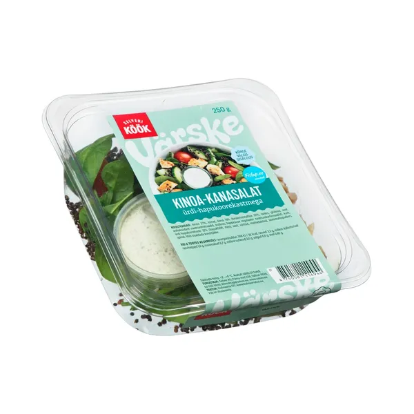 Kinoa-kanasalat ürdi-hapukoorekastmega, SELVERI KÖÖK, 250 g