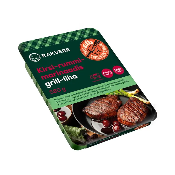 Kirsi-rummimarinaadis grill-liha seavälisfileest, RAKVERE LK, 580 g