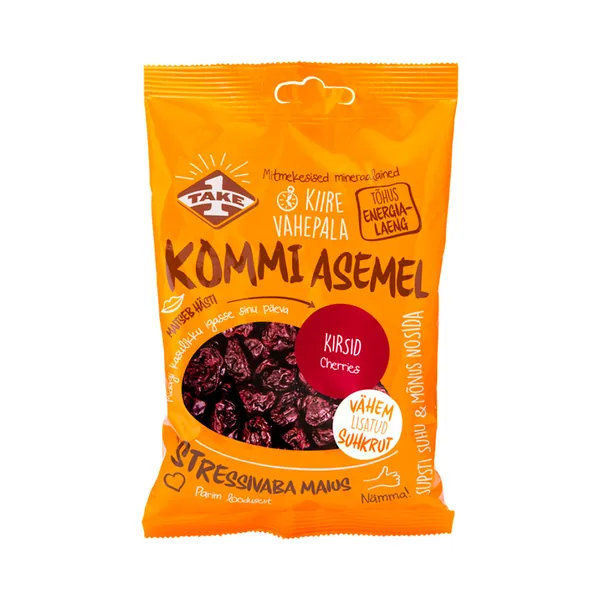 Kirsid vähendatud suhkruga, TAKE1 KOMMI ASEMEL, 100 g