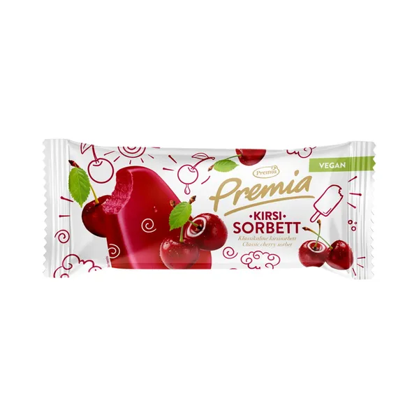 Kirsisorbett PREMIA 73g/ 80ml