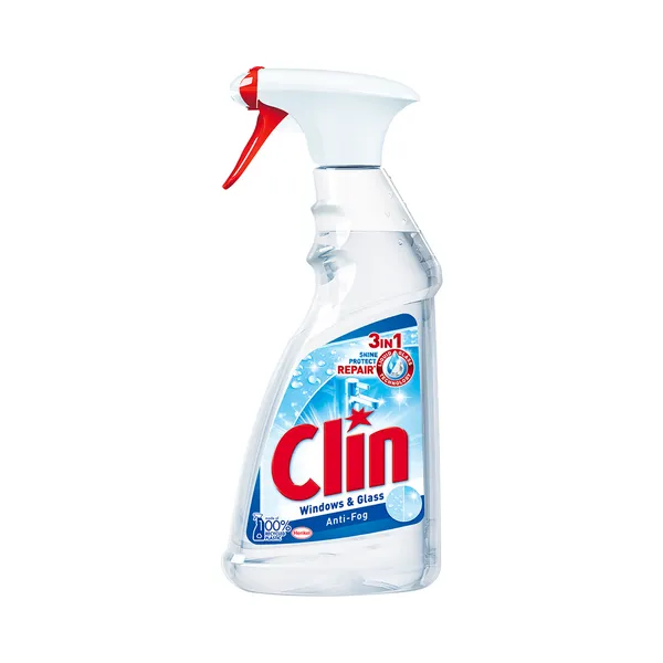 Klaasipuhastusvahend AntiFog, CLIN, 500 ml