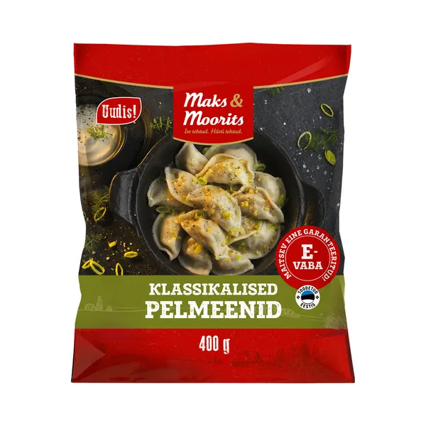 Klassikalised pelmeenid, MAKS&MOORITS, 400 g