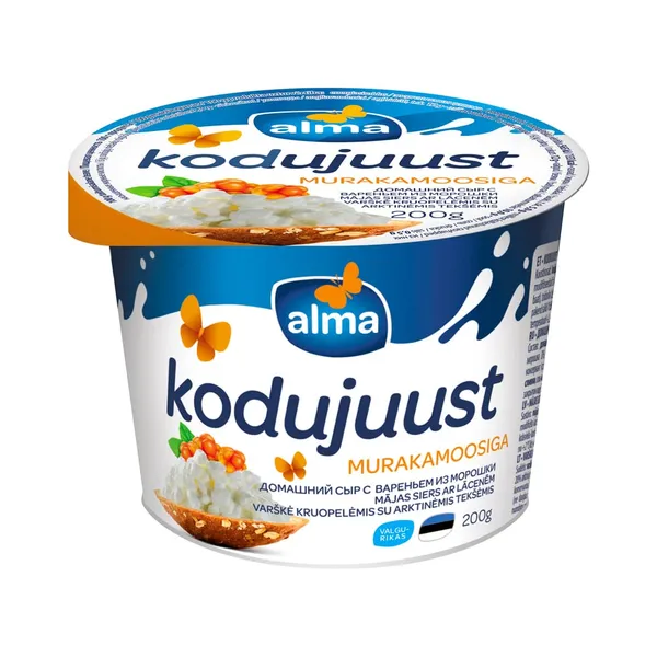 Kodujuust murakamoosiga 5%, ALMA, 200 g