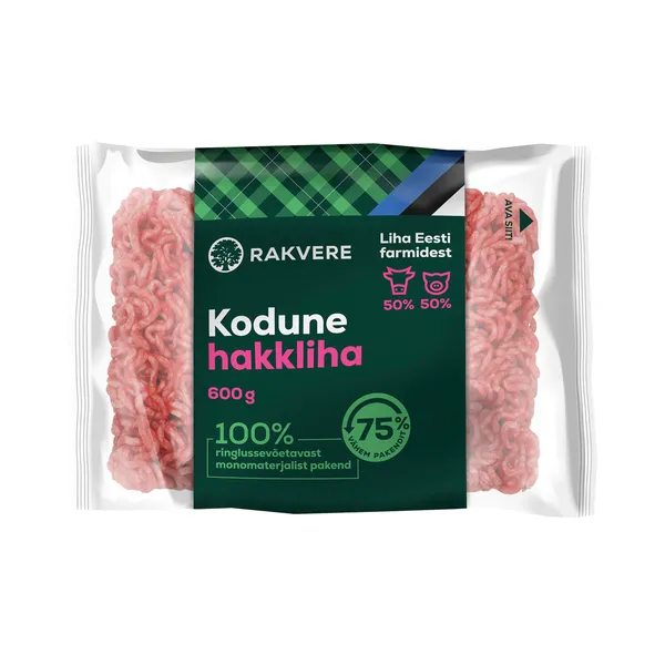 Kodune hakkliha, RAKVERE LK, 600 g