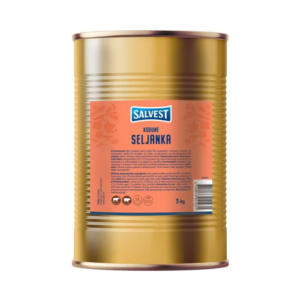 Kodune seljanka, SALVEST, 3 kg, ettetellimisel