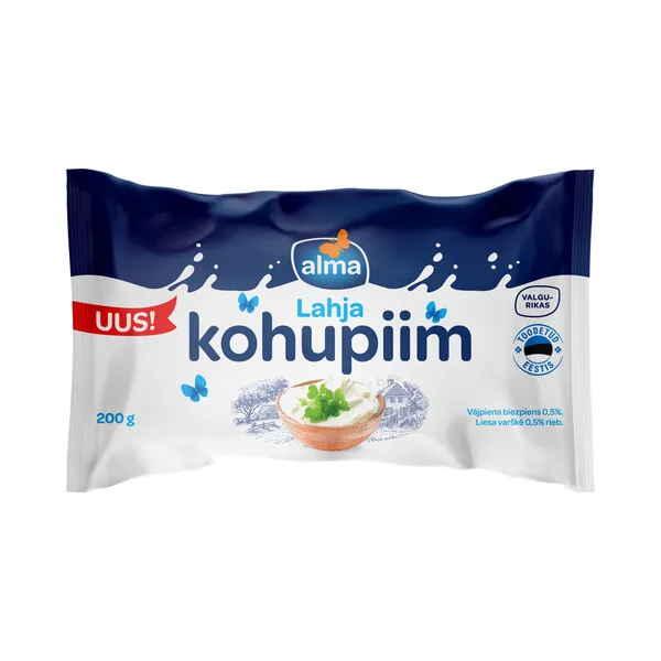 Kohupiim lahja, ALMA, 200 g