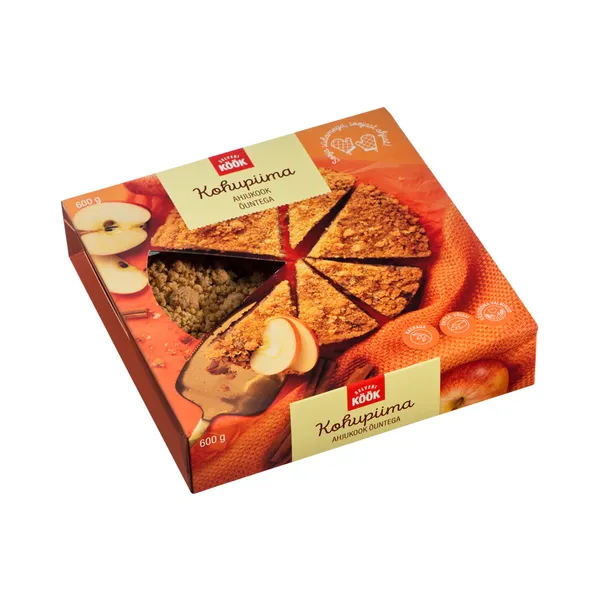Kohupiima ahjukook õuntega, SELVERI KÖÖK, 600 g