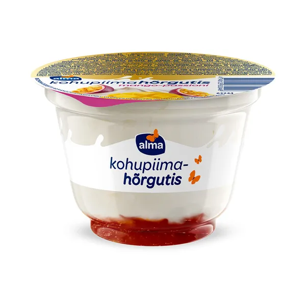 Kohupiimahõrgutis mango-passioni, ALMA, 150 g