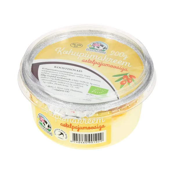 Kohupiimakreem astelpajumoosiga, SAIDA FARM, 200 g
