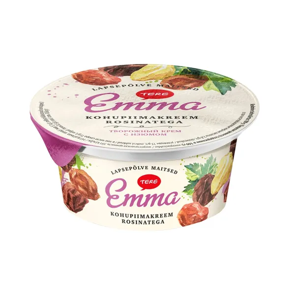 Kohupiimakreem rosinatega, EMMA, 150 g