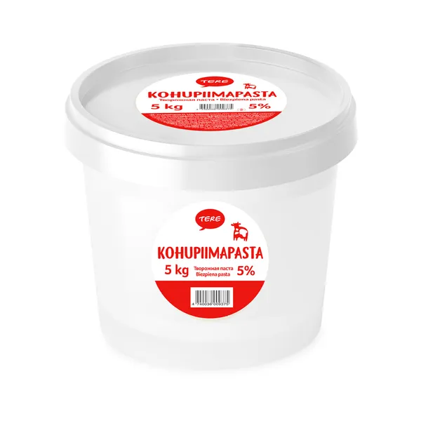 Kohupiimapasta 5%, TERE, 5 kg, ettetellimisel