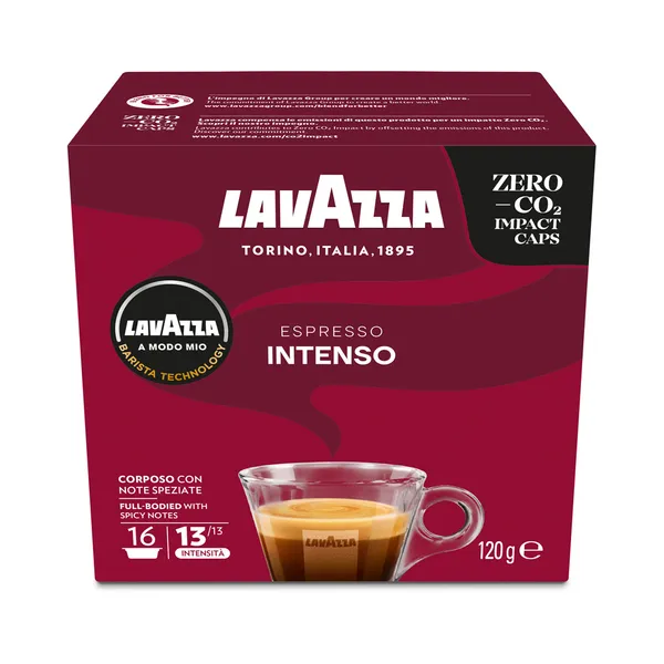 Kohvikapslid A Modo Mio Intenso, LAVAZZA, 16tk