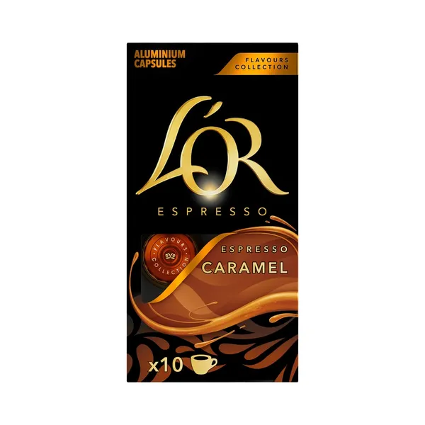 Kohvikapslid L'OR Caramel, 10 tk x 52g