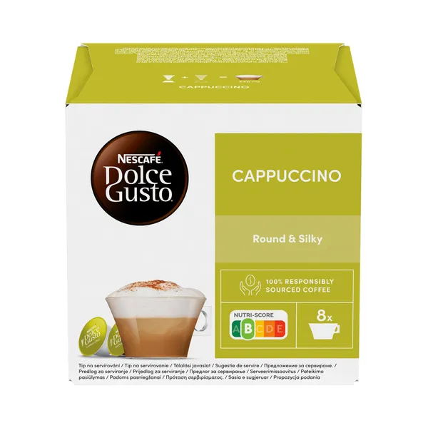 Kohvikapslid Dolce Gusto Cappucino, NESCAFE, 16 tk