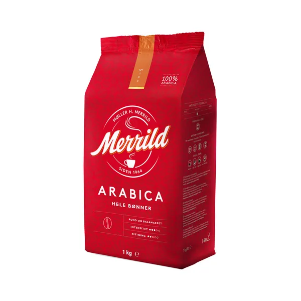 Kohvioad MERRILD Arabica, 1 kg, 100% Araabika