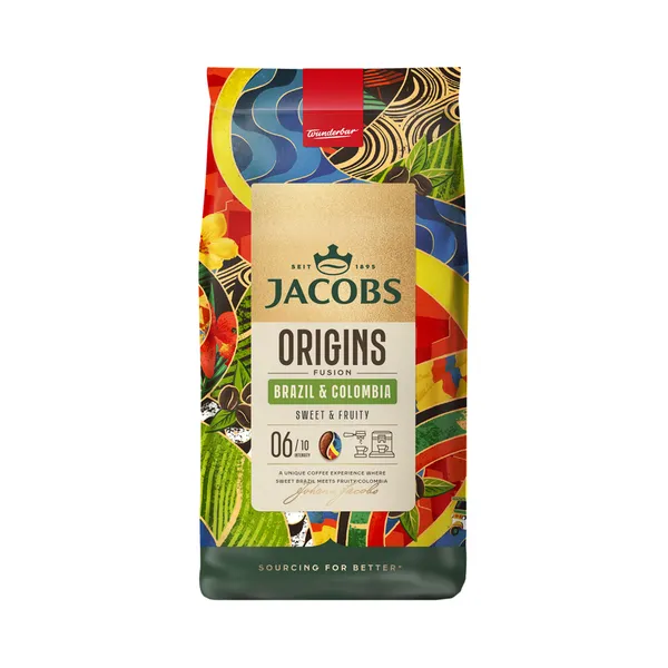 Kohviuba Brazil&Colombia, JACOBS, 1 kg