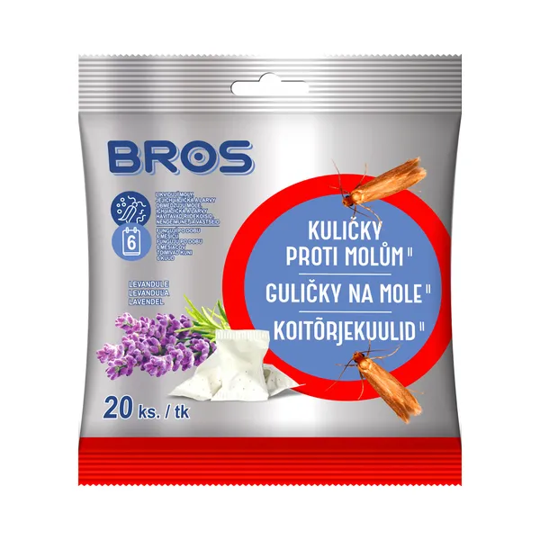 Koitõrjekuulid Lavendel, BROS, 20 tk