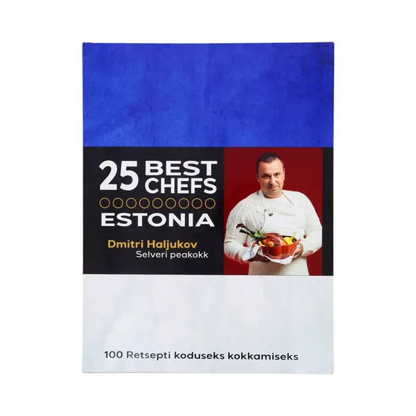 Kokaraamat "25 best chefs Estonia", Chef media