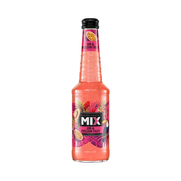 Kokteil Gin & Passion Fruit, MIX, 330 ml pudel