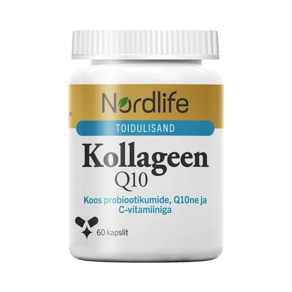 Kollageen 4000mg Q10 kapslid N60, NORDLIFE, 36 g