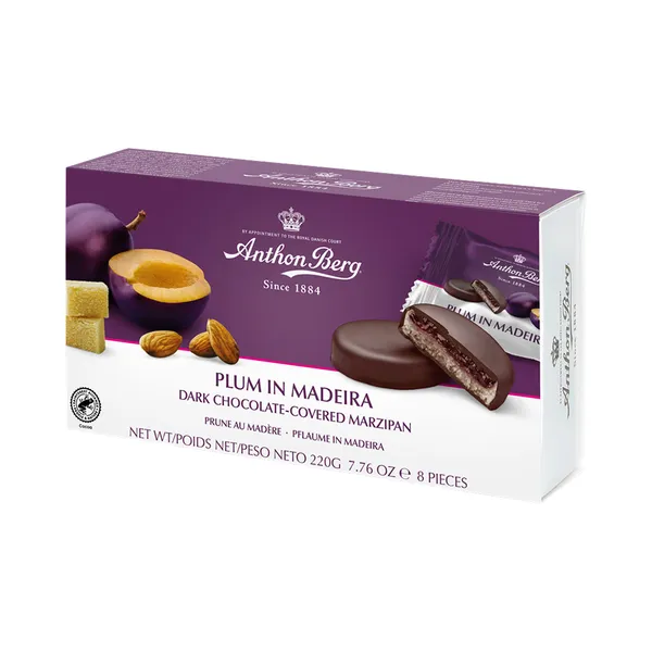 Kommikarp martsipani ja ploomi-madeira, ANTHON BERG, 220 g
