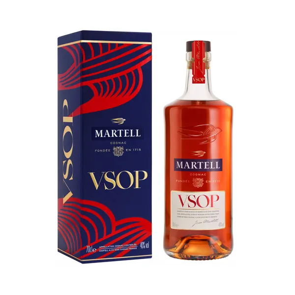 Cognac MARTELL VSOP Red Barrel 40%vol, karp,0,7L,R18/131775/7