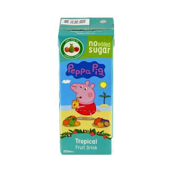Kõrrejook troopilistest viljadest, PEPPA PIG, 200 ml