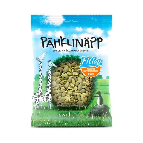 Kõrvitsaseemned kooritud, PÄHKLINÄPP, 250 g