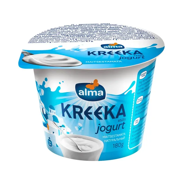 Kreeka jogurt maitsestamata, ALMA, 180 g
